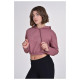 Target Γυναικείο φούτερ Loose Croped Hoodie French Terry "Icon"